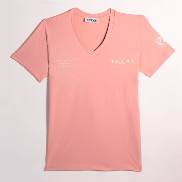 T-shirt Collo a V Stampa Panchina - immagine 6